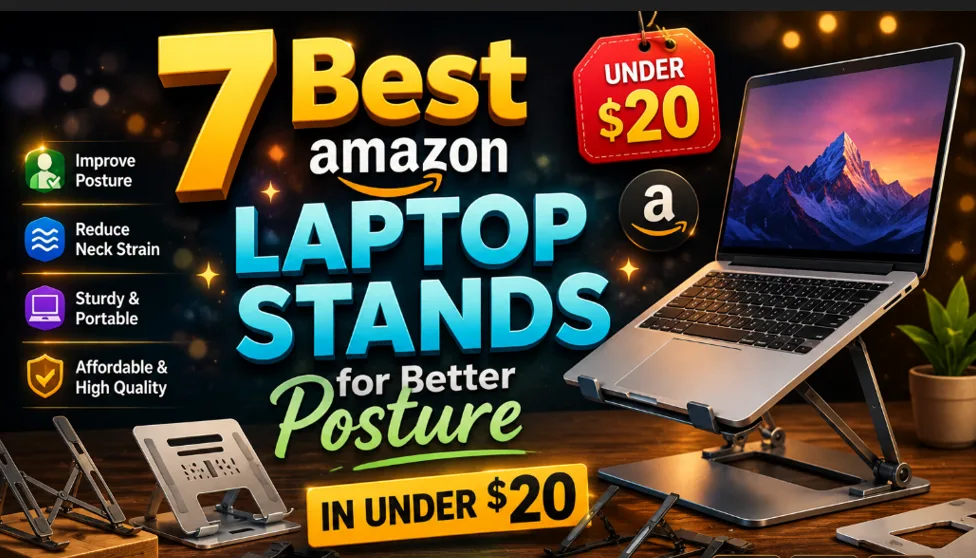 7 Best Amazon Laptop Stands for Better Posture (2026 Reviewed)