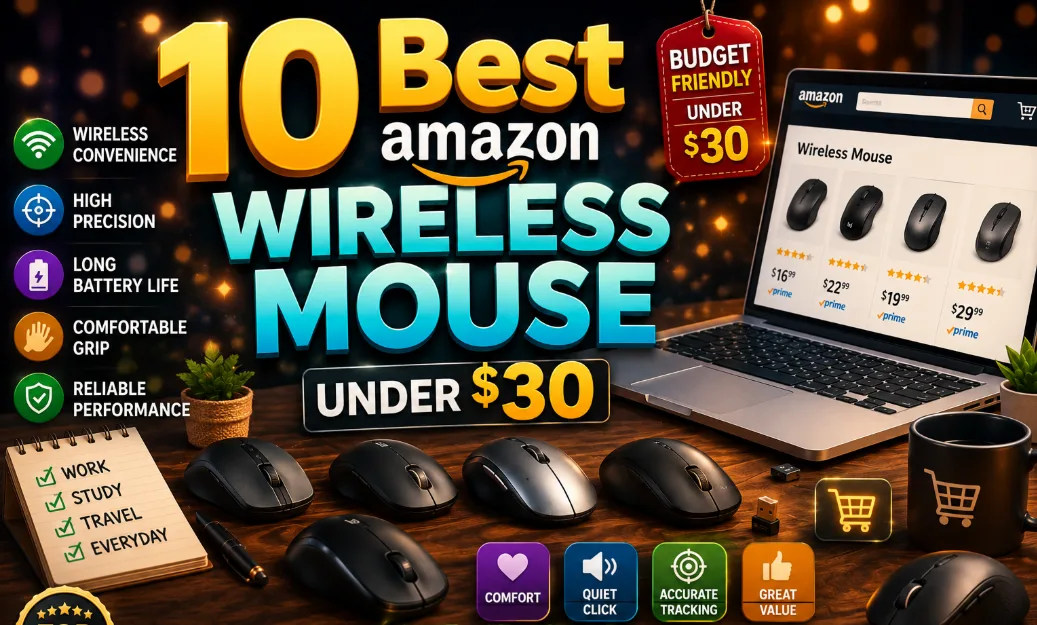 10 Best Amazon Wireless Mouse Under $30