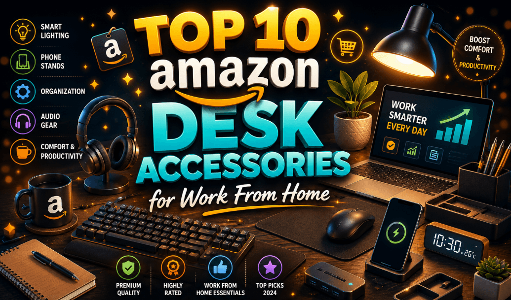 Top 10 Amazon Desk Accessories for Work From Home