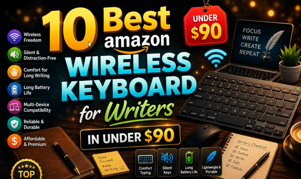 10 Best Amazon Wireless Keyboard for Writers in 2026 (Reviewed & Ranked)