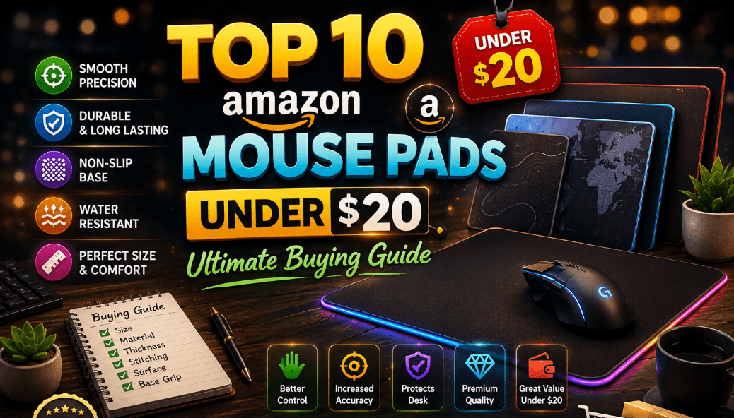 Top 10 Amazon Mouse Pads Under $20: Ultimate Buying Guide