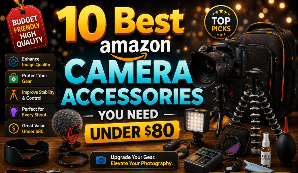 10 Best Amazon Camera Accessories You Need (2026 Buyer's Review)