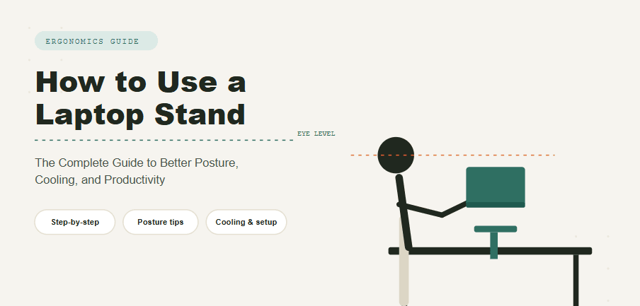 How to Use a Laptop Stand: The Complete Guide to Better Posture