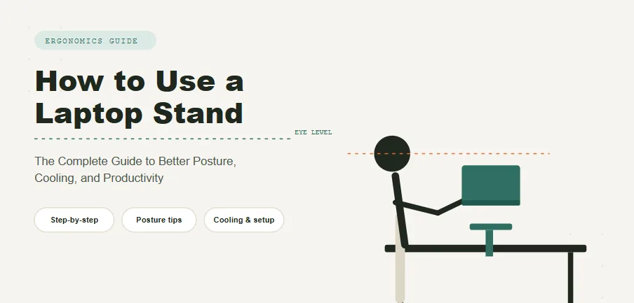 How to Use a Laptop Stand: The Complete Guide to Better Posture