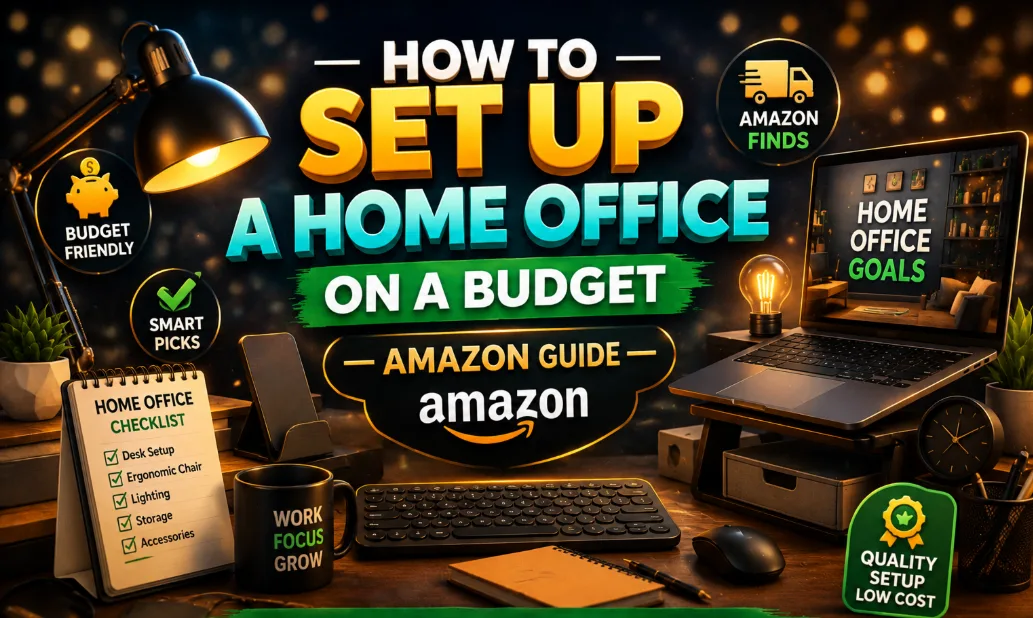 How to Set Up a Home Office on a Budget — Amazon Guide 2026