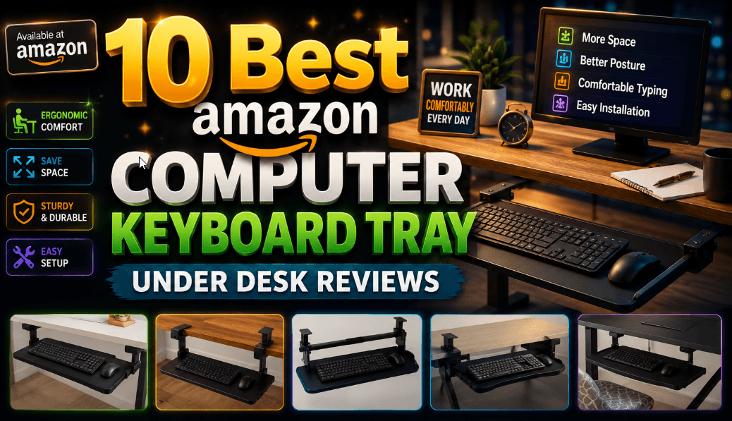 10 Best Amazon Computer Keyboard Trays Under Desk Reviews