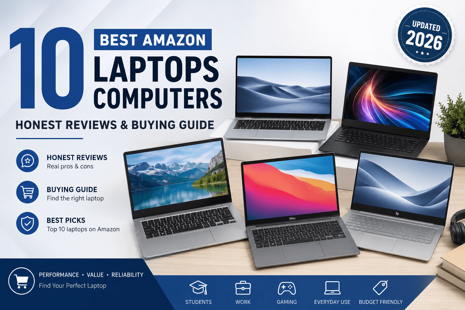 10 Best Amazon Laptops Computers – Honest Reviews & Buying Guide