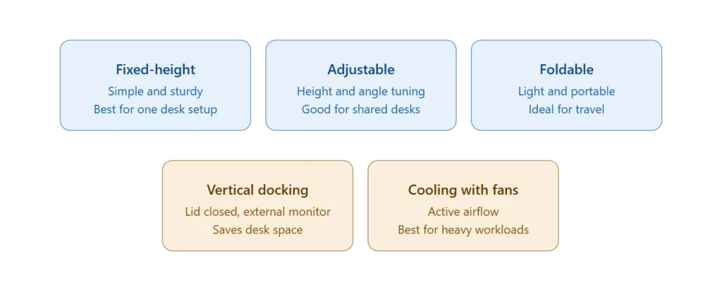 Choosing the Right Type of Laptop Stand
