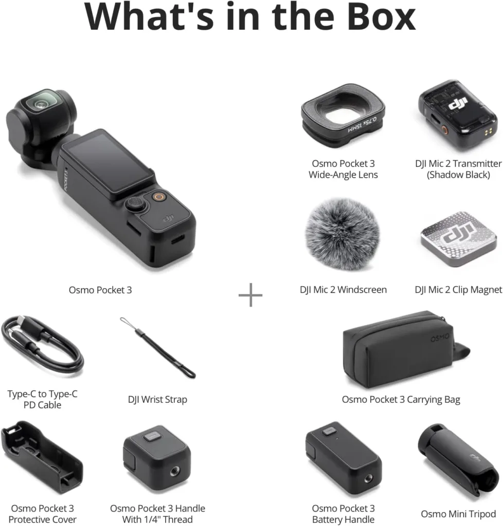 DJI Osmo Pocket 3 — Best Gimbal-Stabilized Vlogging Camera