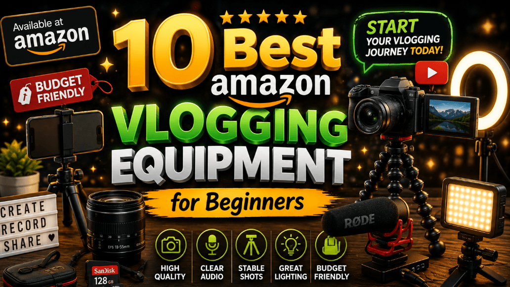 10 Best Amazon Vlogging Equipment for Beginners
