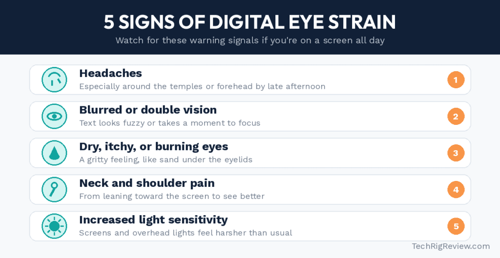 Why Your Eyes Feel So Tired After a Full Day at the Computer