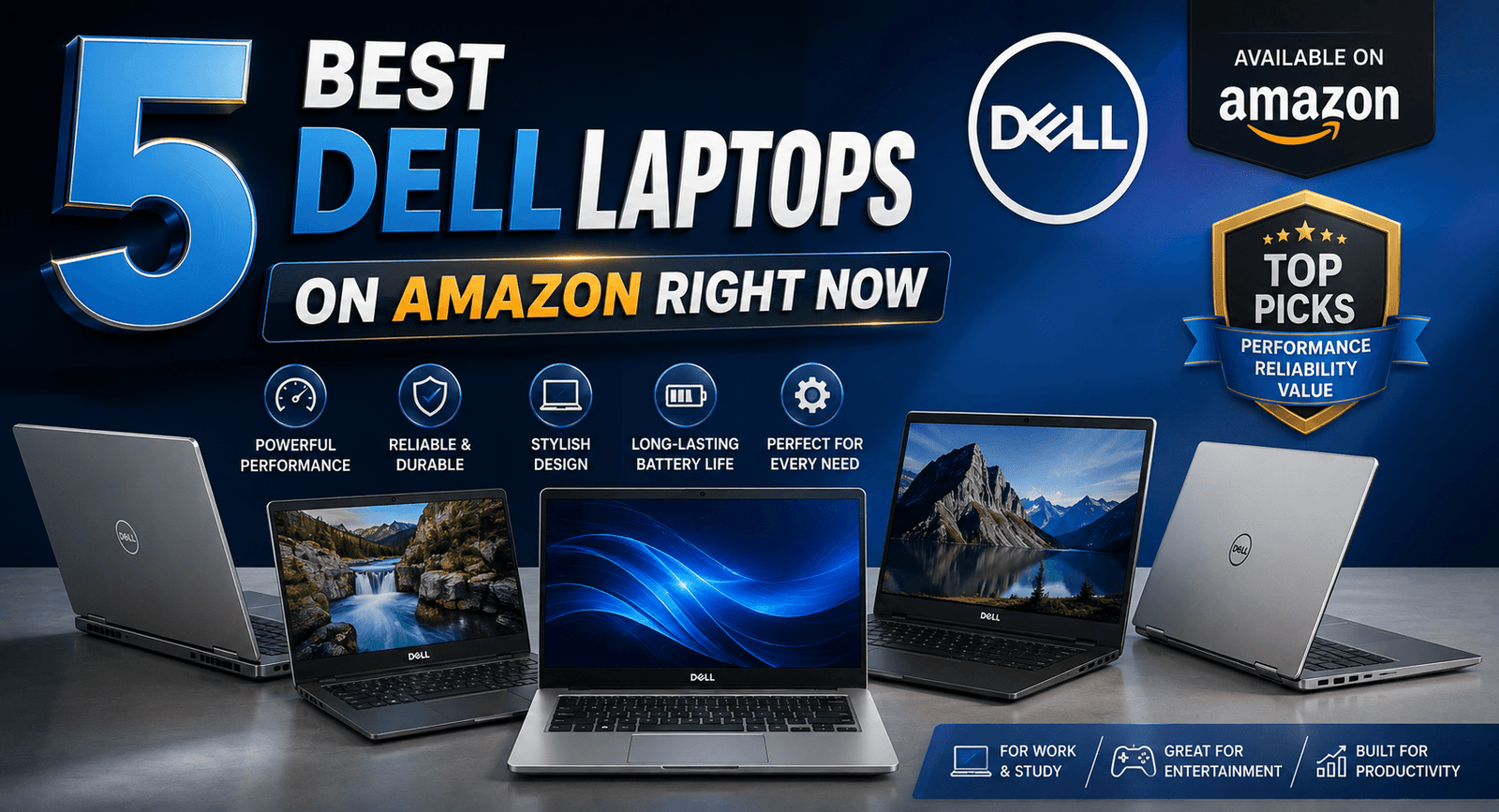 5 Best Dell Laptops on Amazon Right Now — 2026