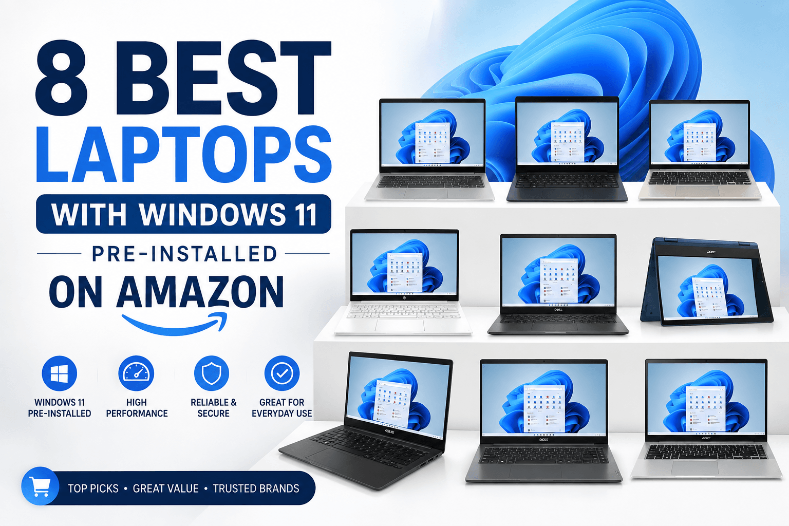 8 Best Laptops With Windows 11 Pre-Installed on Amazon