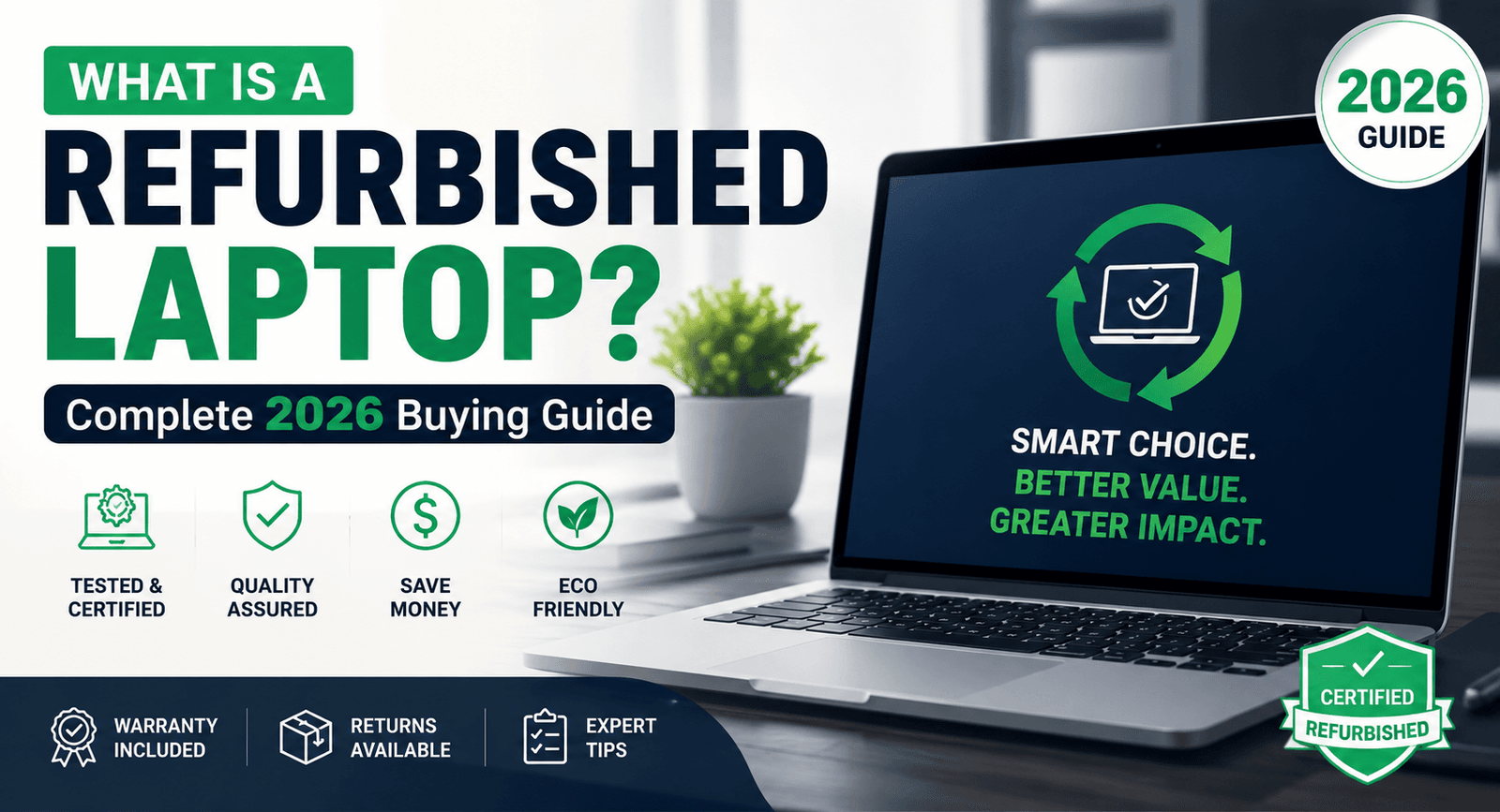 What Is a Refurbished Laptop? Complete 2026 Buying Guide