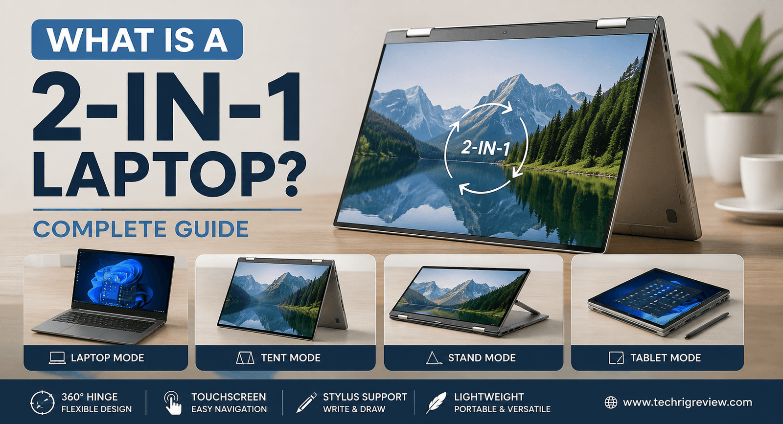 What Is a 2-in-1 Laptop? Complete Guide for 2026