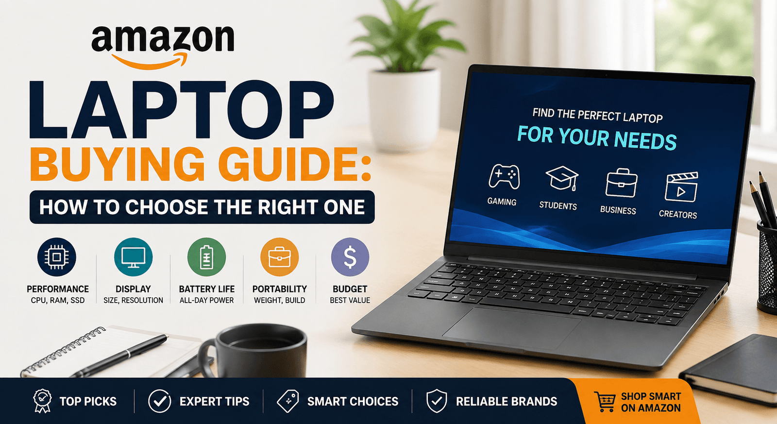 Amazon Laptop Buying Guide 2026: How to Choose the Right One
