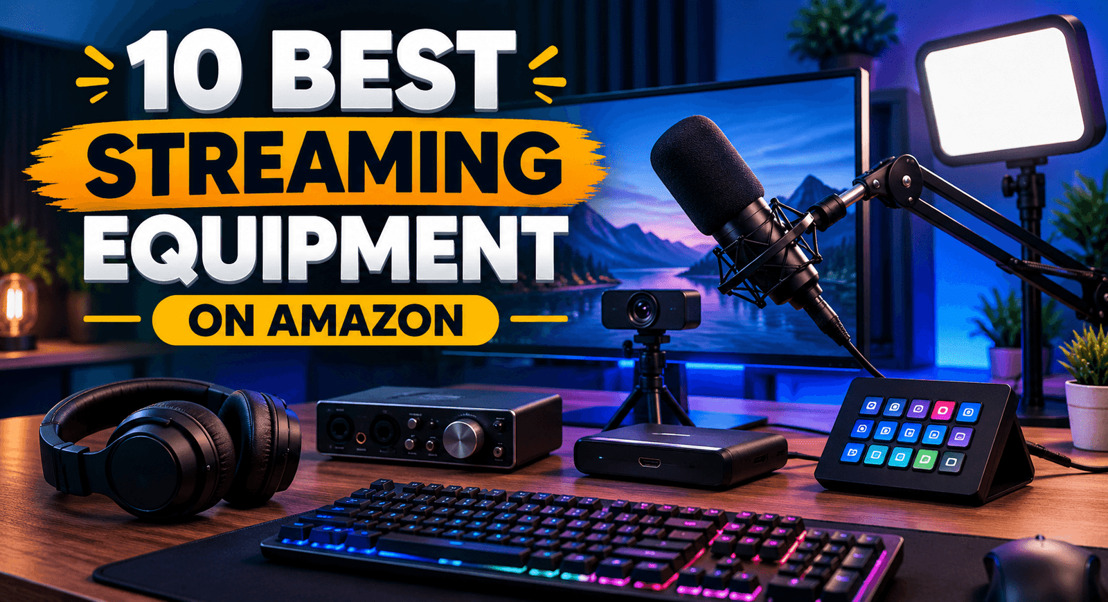 10 Best Streaming Equipment on Amazon in 2026