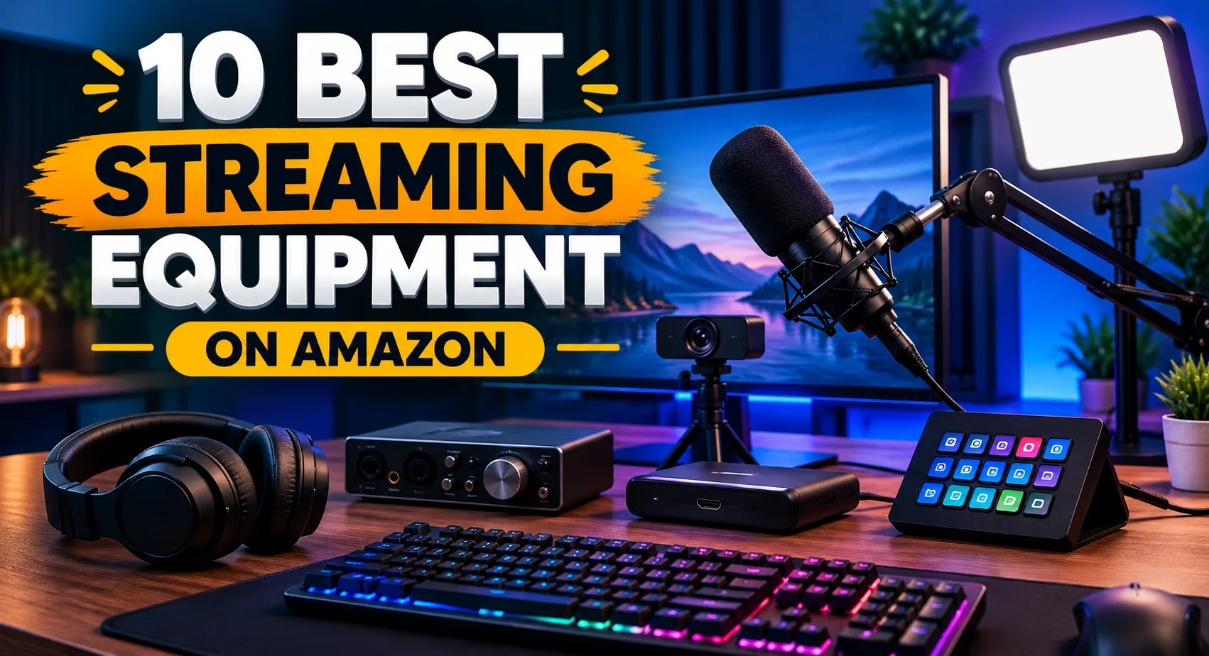 10 Best Streaming Equipment on Amazon in 2026